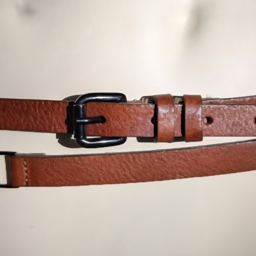 Maison Boinet Genuine Leather Double Belt